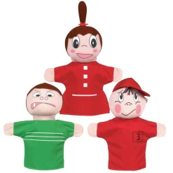 Educators Resource Get Ready Kids How Am I Feeling Hand Puppet Set, Caucasian - 5 Pack* Puppets & Puppet Theaters|Dress Up