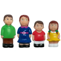 Educators Resource Get Ready Kids Large Family Play Figures - Set of 16* Preschool Figures & Playsets|Social & Emotional Skills