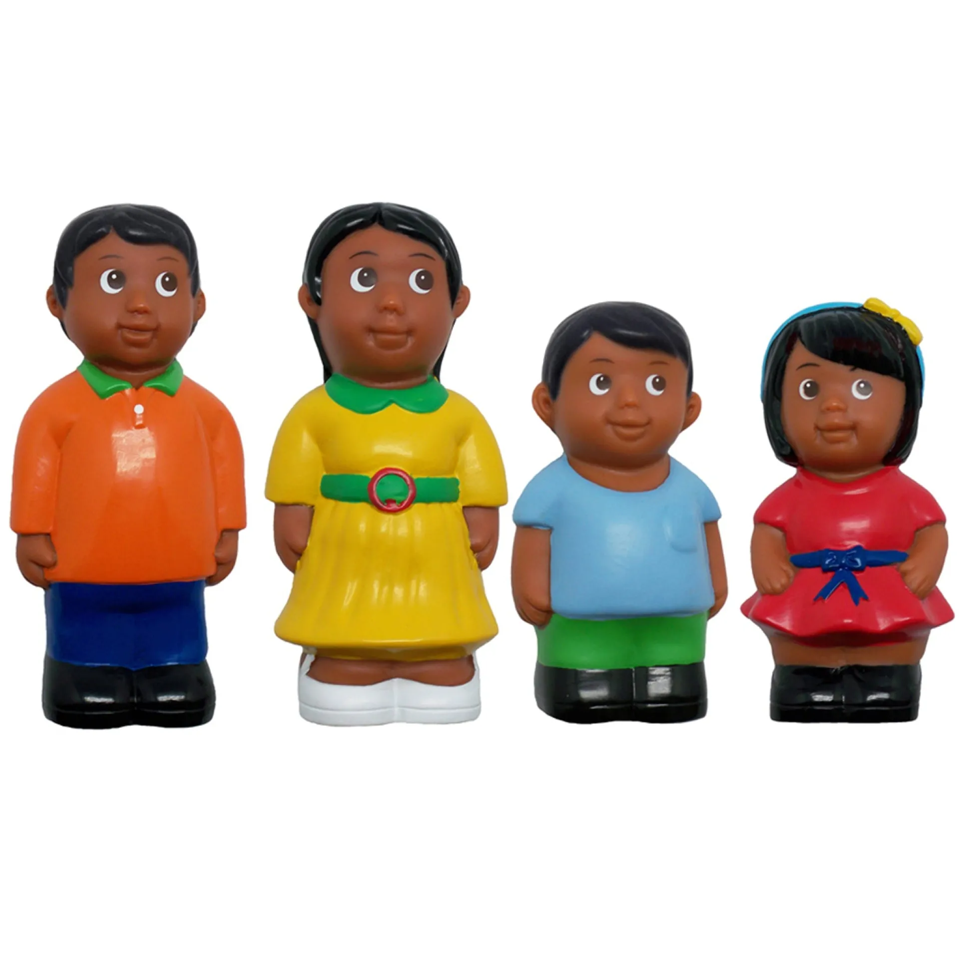 Educators Resource Get Ready Kids Large Family Play Figures - Set of 16* Preschool Figures & Playsets|Social & Emotional Skills