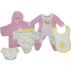 Educators Resource Get Ready Kids 3-Piece Girl Doll Clothes Playset* Stuffed Animals & Plush Toys