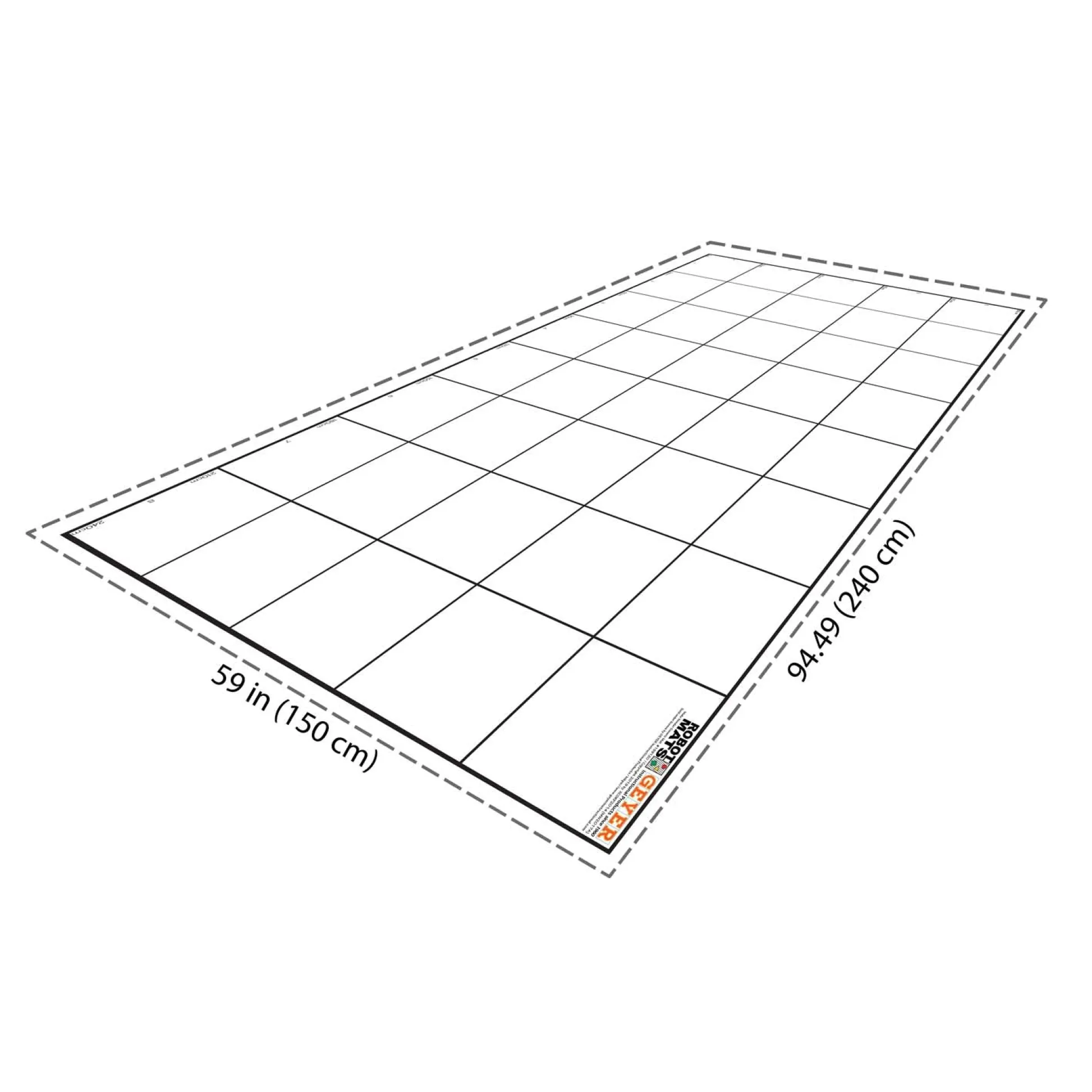 Educators Resource Geyer Instructional Wonder League Robotics Grid Mat - 150cm x 240cm* Robotics & Coding