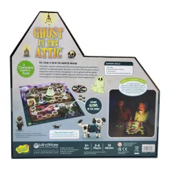 AreYouGame Ghost in the Attic Glow-in-the-Dark Cooperative Board Game* Social & Emotional Skills|Role-Playing Games