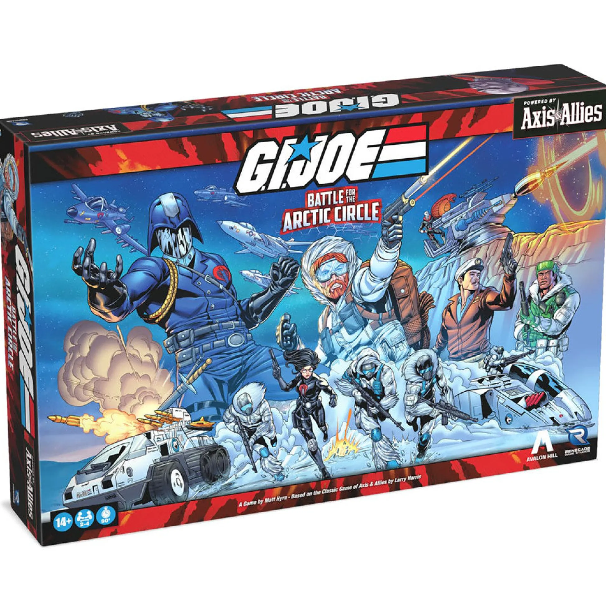 Flat River Group G.I. JOE: Arctic Circle Showdown Strategy Game, Powered by Axis & Allies* Strategy Games
