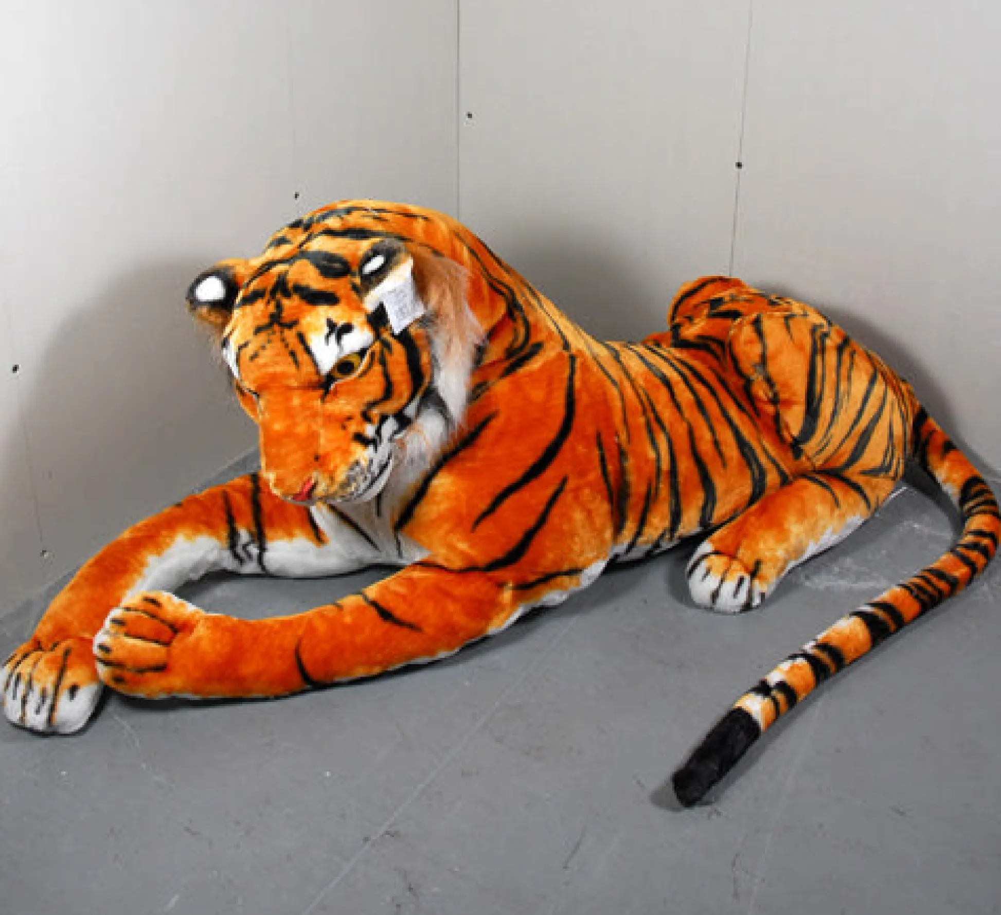 Calendar Holdings, LLC Gigantic Tiger Lying 42in Soft Plush - Striped Majesty* Stuffed Animals|Stuffed Animals & Plush Toys