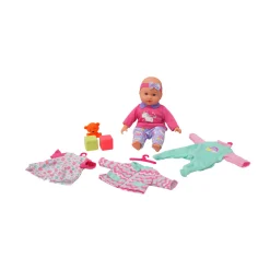 Flat River Group Gigo 14-inch My Lil Wardrobe - Soft Body Baby Doll with Accessories* Baby Dolls|Stuffed Animals & Plush Toys