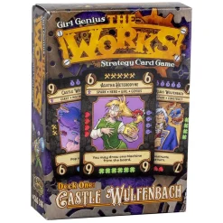 Flat River Group Girl Genius The Works: Castle Wulfenbach Edition Strategy Card Game* Card Games