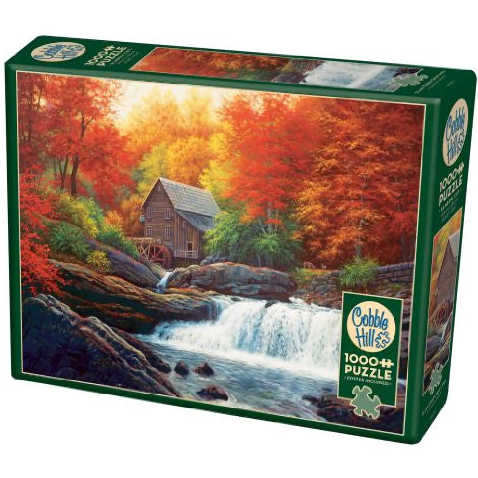 Calendar Holdings, LLC Glade Creek Grist Mill Autumn Scenery Jigsaw Puzzle - 1000 pc* Puzzles