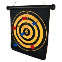 Calendar Holdings, LLC Go! Games Deluxe Magnetic Dart Board Set | 15 Inch | Family Safe Darts* Family & Entertainments Games