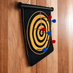 Calendar Holdings, LLC Go! Games Deluxe Magnetic Dart Board Set | 15 Inch | Family Safe Darts* Family & Entertainments Games