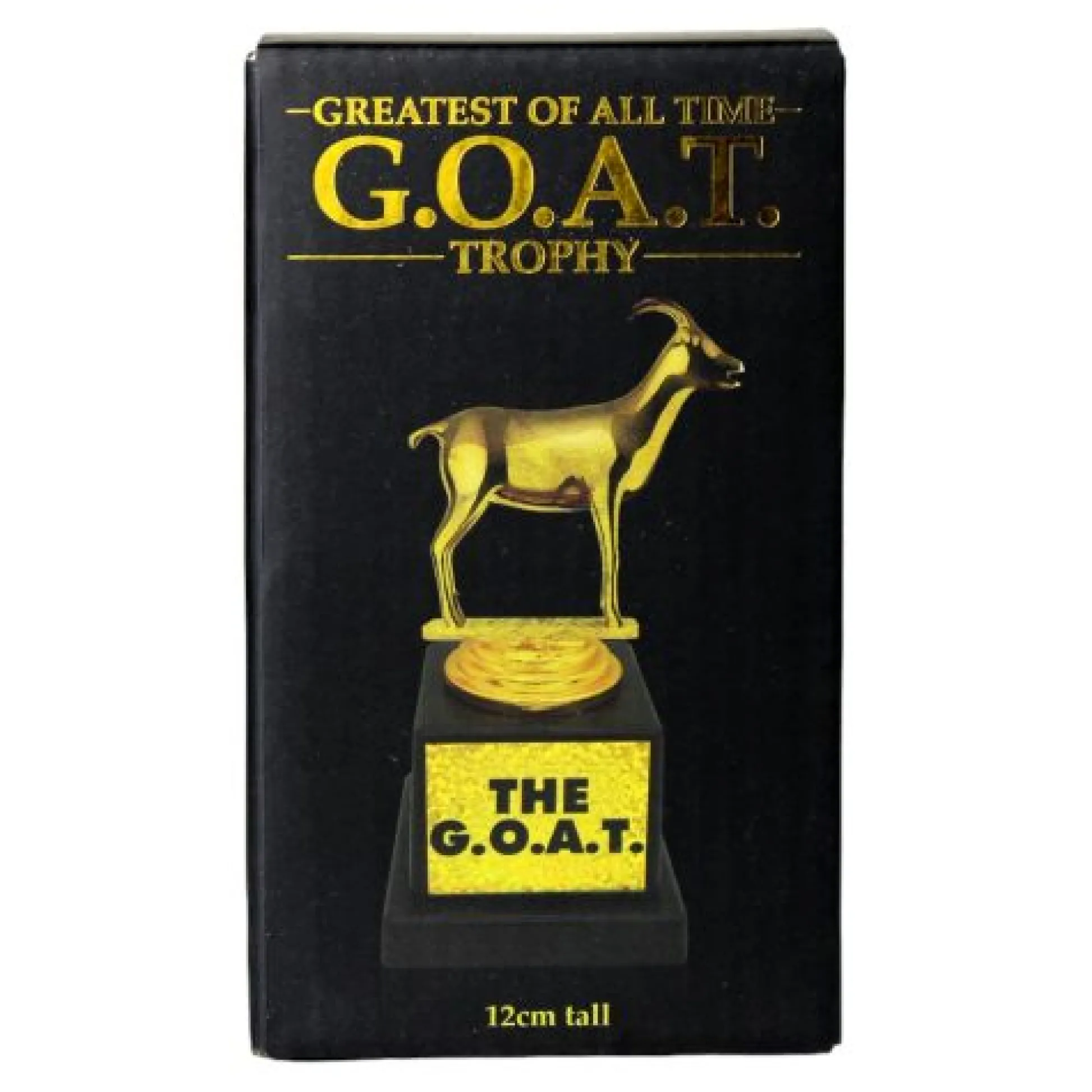 Calendar Holdings, LLC G.O.A.T. Trophy: Ultimate Gold-Plated Award* Model Cars