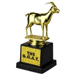 Calendar Holdings, LLC G.O.A.T. Trophy: Ultimate Gold-Plated Award* Model Cars