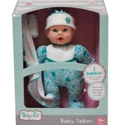 Flat River Group Goldberger 15" Baby's First Baby Talker - Interactive Baby Doll* Social & Emotional Skills|Interactive Dolls & Pets