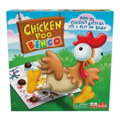 Educators Resource Goliath Chicken Poo Bingo Family Board Game* Role-Playing Games|Board Games
