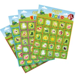Educators Resource Goliath Chicken Poo Bingo Family Board Game* Role-Playing Games|Board Games