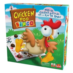 Educators Resource Goliath Chicken Poo Bingo Family Board Game* Role-Playing Games|Board Games