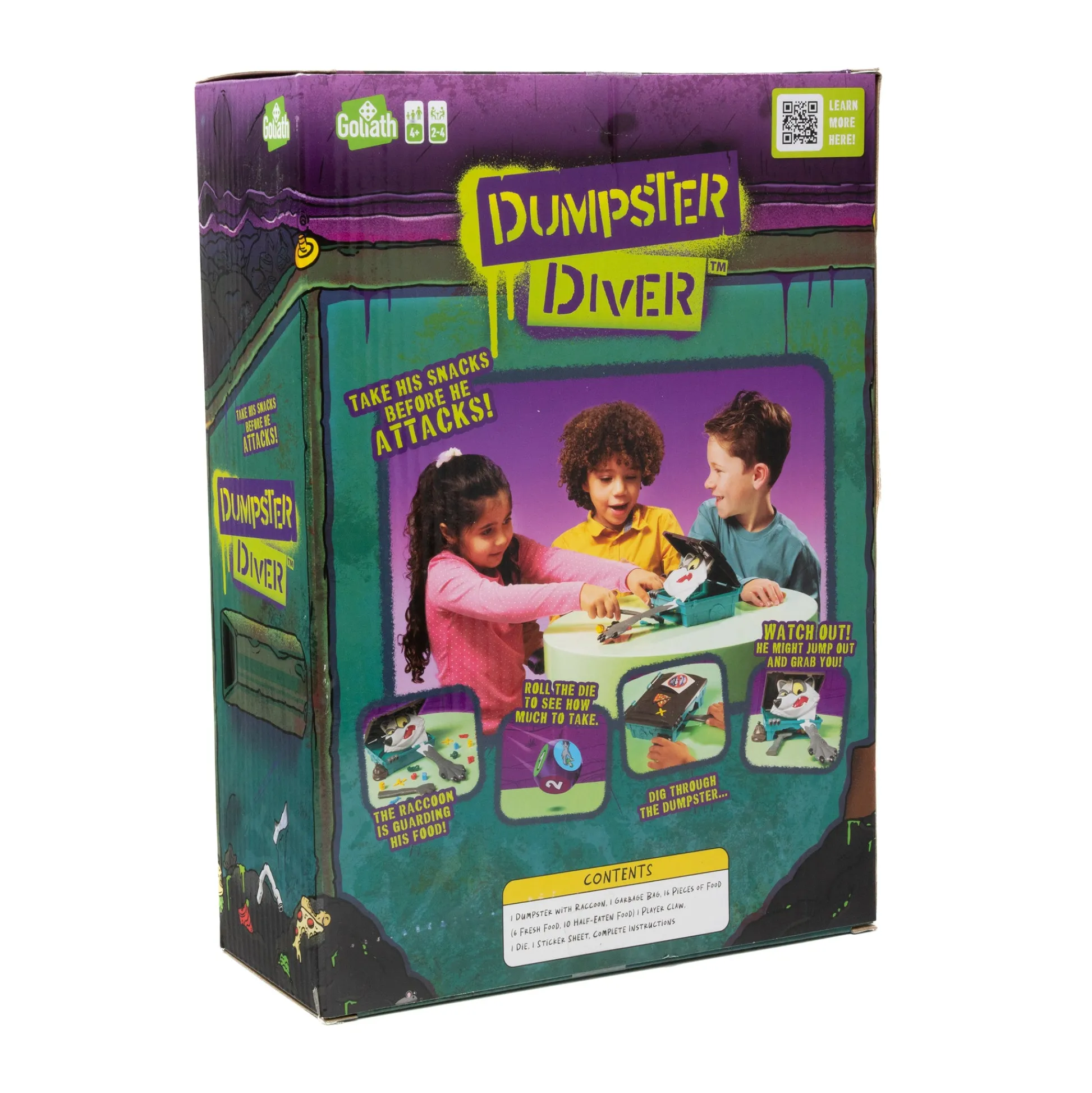 AreYouGame Goliath Dumpster Diver Sneaky Racoon Game* Role-Playing Games|Board Games