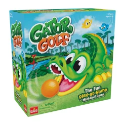 AreYouGame Goliath Gator Golf Set with Flamingo Club and Score-Keeping Gator* Toy Sports|Social & Emotional Skills