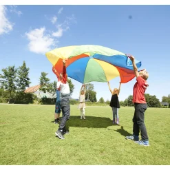 Educators Resource GONGE 6' Multi-Player Outdoor Play Parachute for Physical Education* Activities & Games