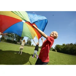 Educators Resource GONGE 6' Multi-Player Outdoor Play Parachute for Physical Education* Activities & Games