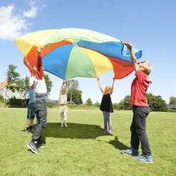 Educators Resource GONGE 12' Multi-Size Outdoor Play Parachute for Kids* Activities & Games