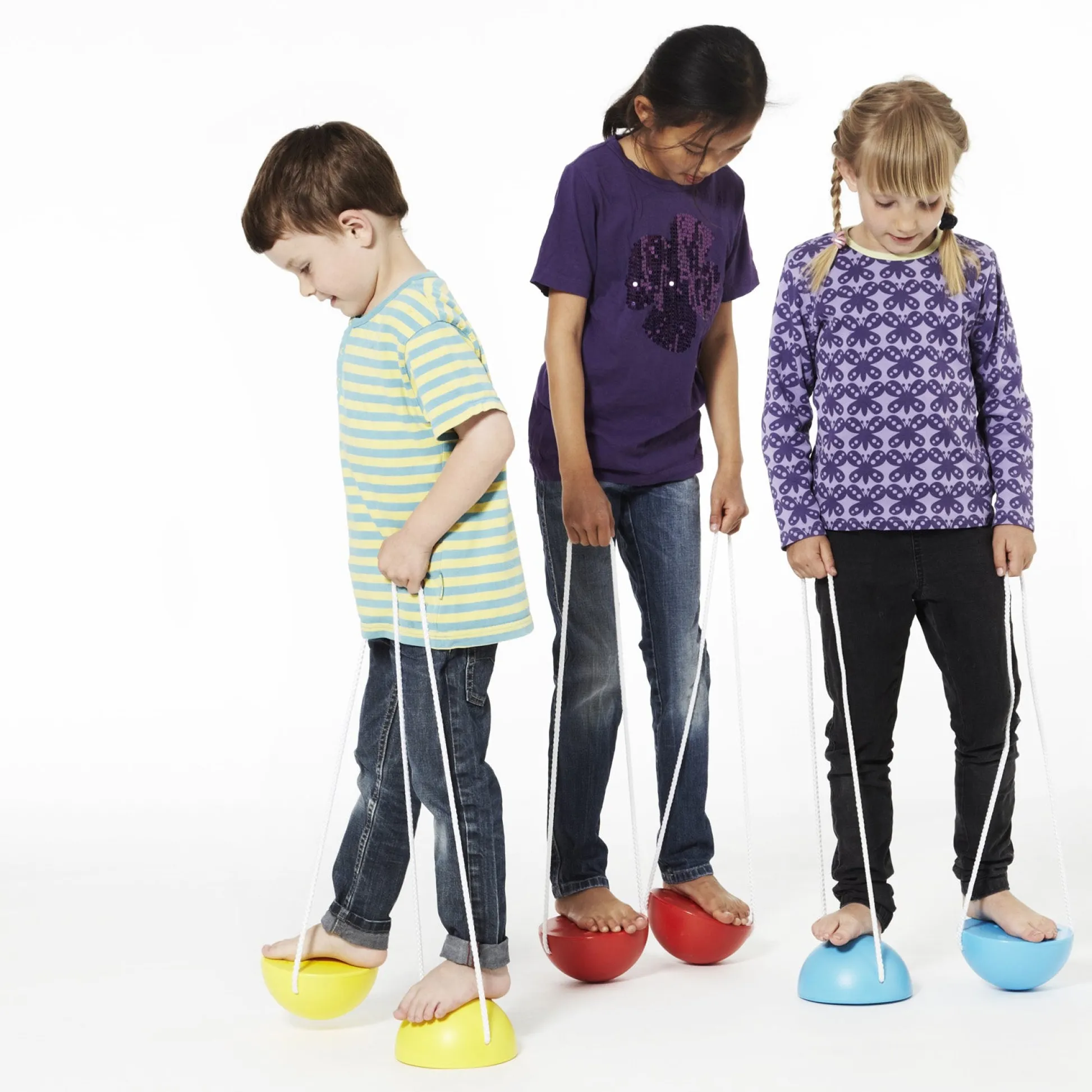 Educators Resource GONGE Colorful Balance Hemispheres, Set of 6* Preschool Education Toys & Activities