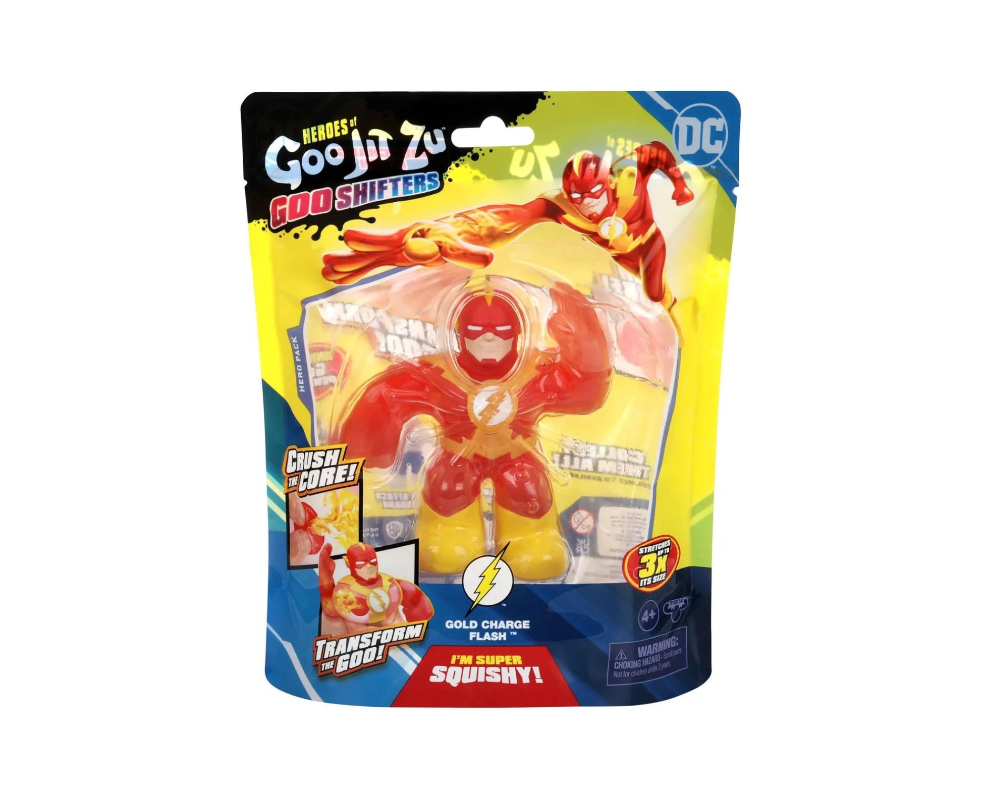 Macy's - Supplier Goo Jit Zu DC Hero Flash - Super Stretchy Hero* Action Figures