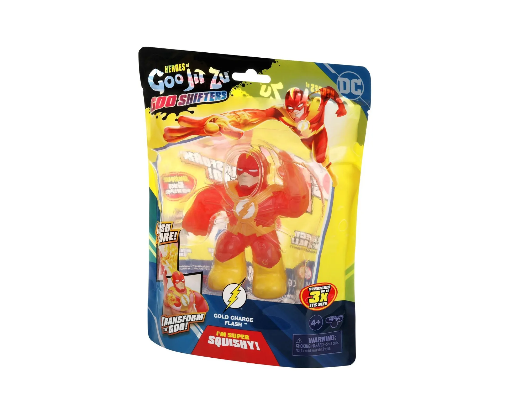 Macy's - Supplier Goo Jit Zu DC Hero Flash - Super Stretchy Hero* Action Figures