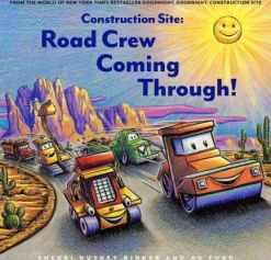 Readerlink Distribution Services Goodnight, Goodnight Construction Site: Road Crew, Coming Through! Hardcover Book*Kids Reading, Writing & Speech|Kids Books