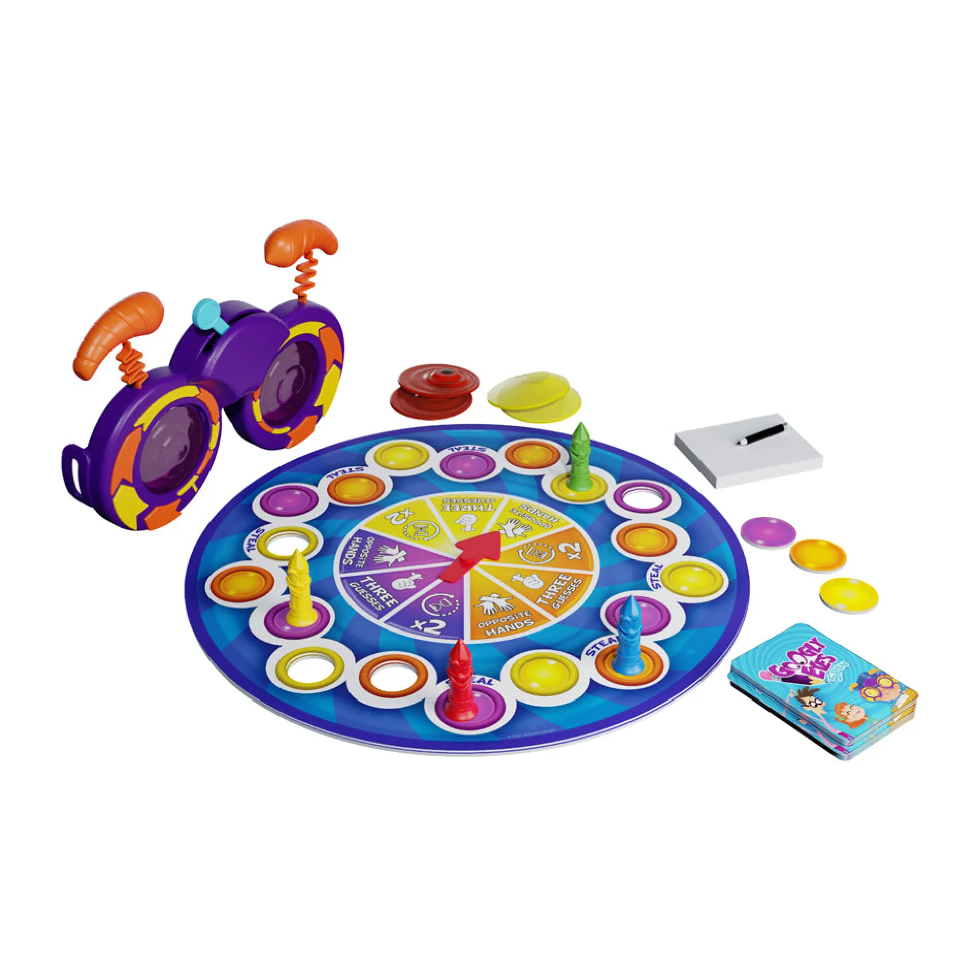 AreYouGame Googly Eyes Spin Family Drawing Game by Goliath* Board Games|Role-Playing Games