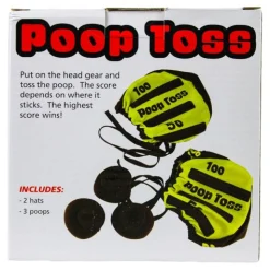 Calendar Holdings, LLC GoToys Hilarious Poop Toss with Plush Hats Game for Family Fun* Family & Entertainments Games