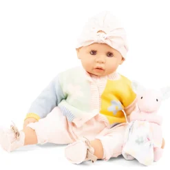 Flat River Group Gotz Cookie Fabspiel - 19" Soft Baby Doll with Pastel Outfit and Accessories* Baby Dolls|Stuffed Animals & Plush Toys