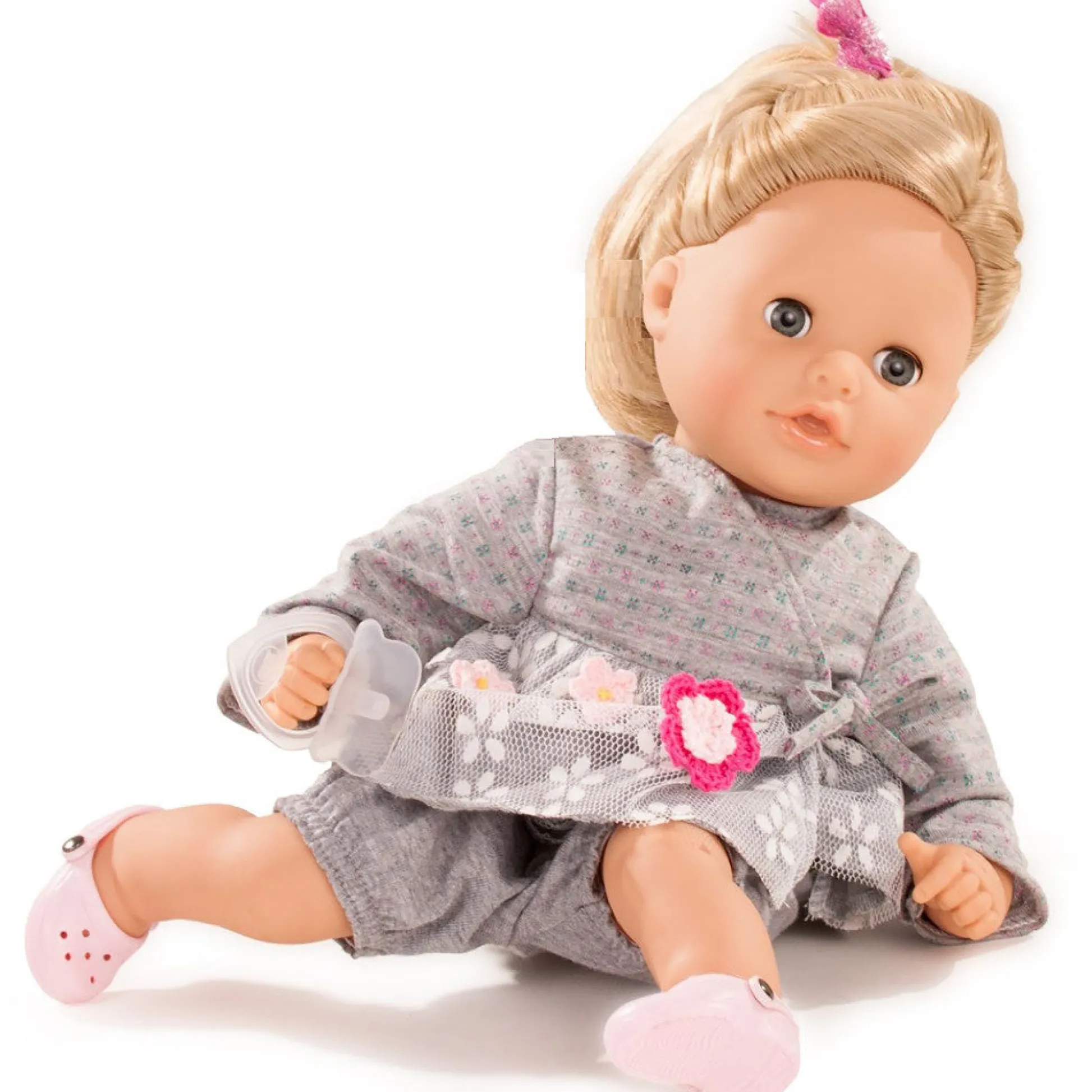 Flat River Group Gotz Cosy Aquini 13 in - Blonde Ponytail Bath Baby Doll* Baby Dolls|Stuffed Animals & Plush Toys