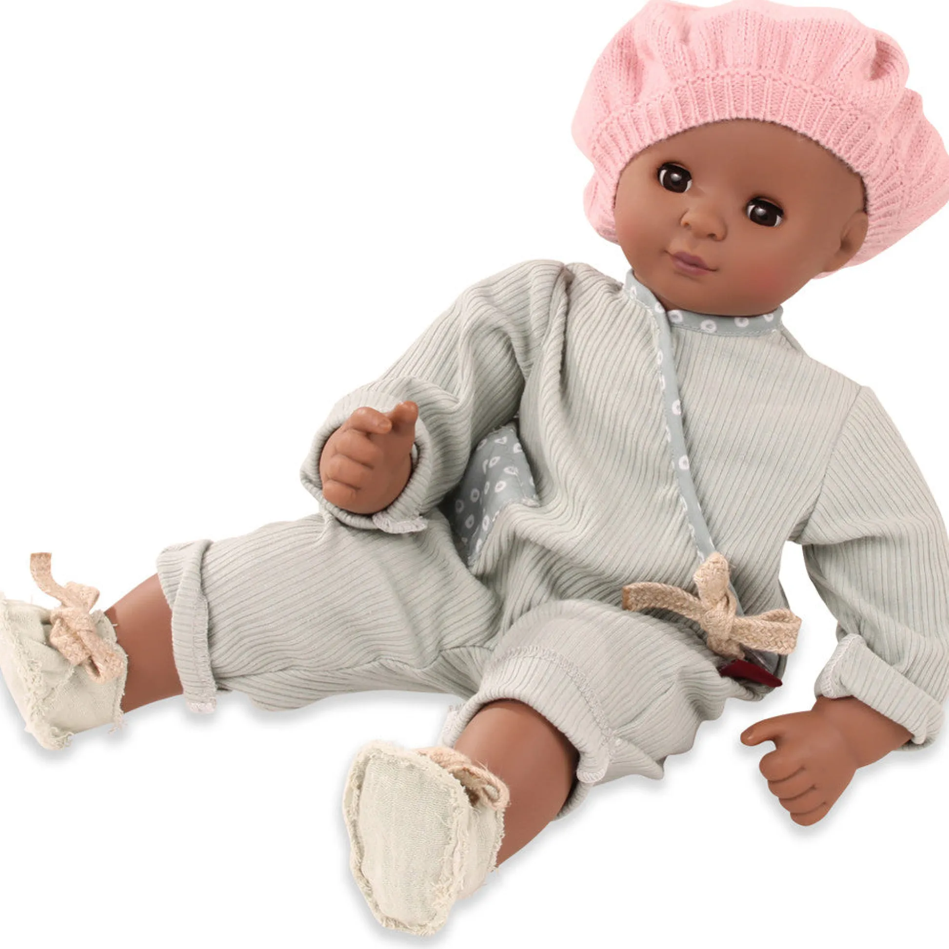Flat River Group Gotz Maxy Muffin Avacado 16.5 inch - Chic Pastel Jumpsuit* Social & Emotional Skills|Baby Dolls
