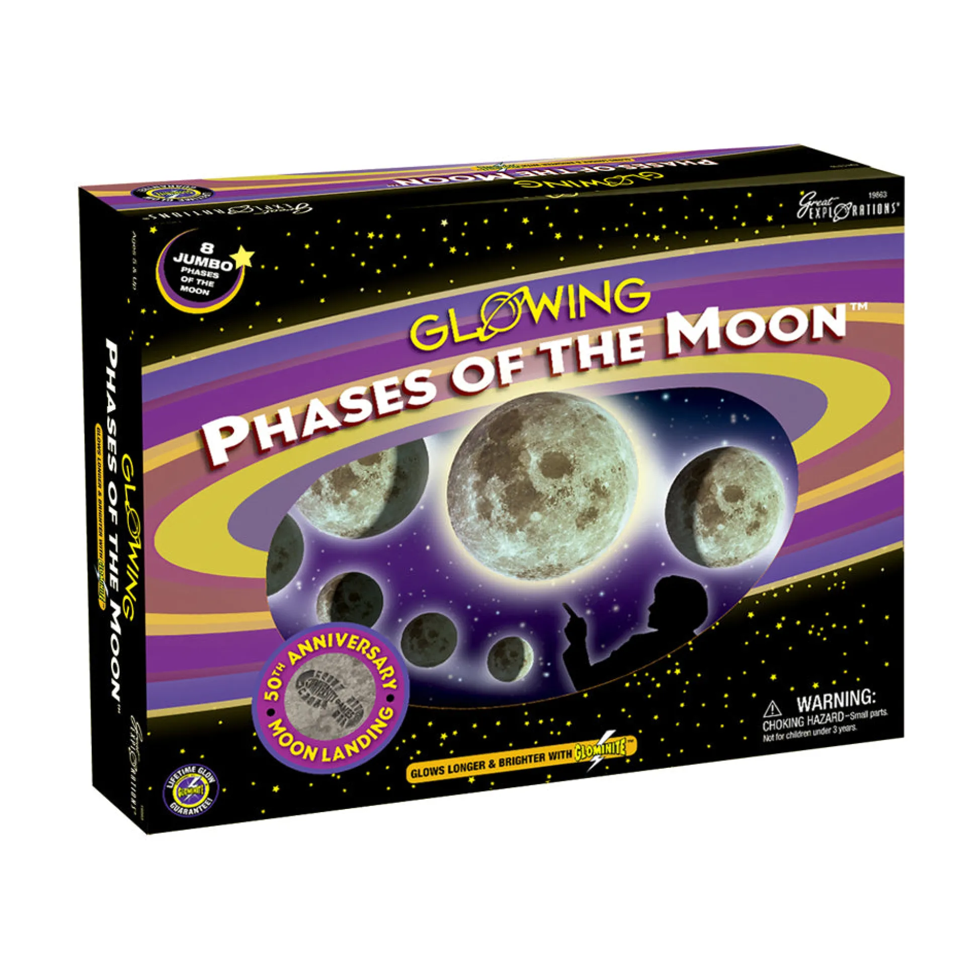 AreYouGame Great Explorations Glowing Phases of the Moon Science Kit* Science & Discovery