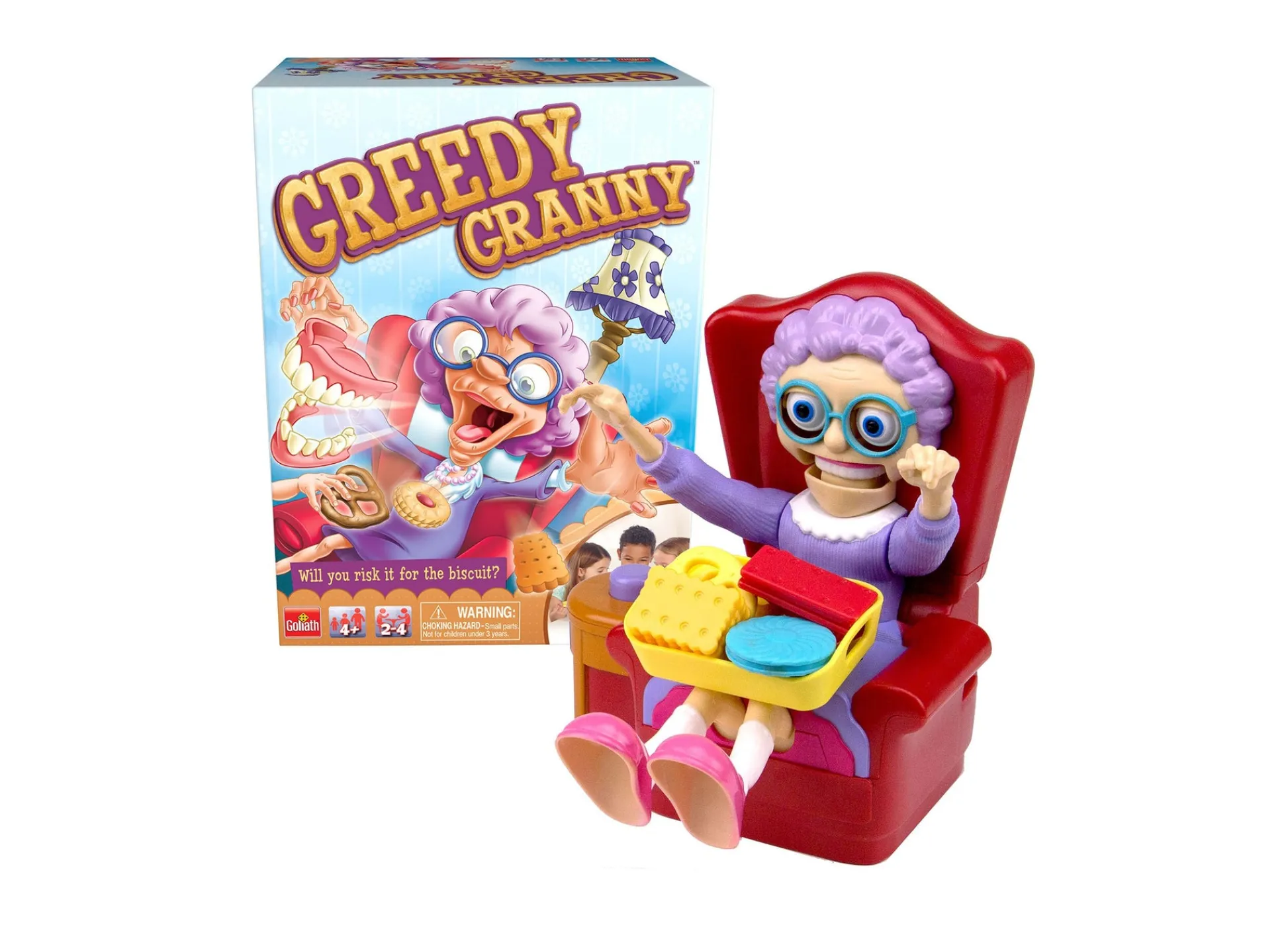 AreYouGame Greedy Granny Family Board Game by Goliath* Board Games|Role-Playing Games