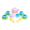 AreYouGame Green Toys Eco-Friendly Children's Tea Set Playset* Kitchens & Play Food|Social & Emotional Skills