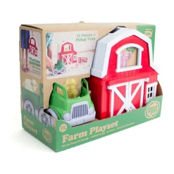 AreYouGame Green Toys Eco-Friendly Farm Playset with Recycled Plastic* Playsets & Vehicles|Social & Emotional Skills