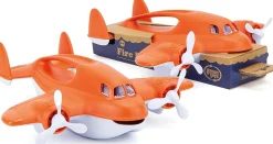 The Distribution Solutions Green Toys Eco-Friendly Fire Plane - Safe, Dishwasher Safe, Recycled Plastic* Preschool Education Toys & Activities|Preschool Vehicles