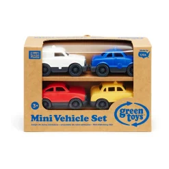 AreYouGame Green Toys Eco-Friendly Mini Vehicle Playset* Preschool Vehicles|Preschool Education Toys & Activities