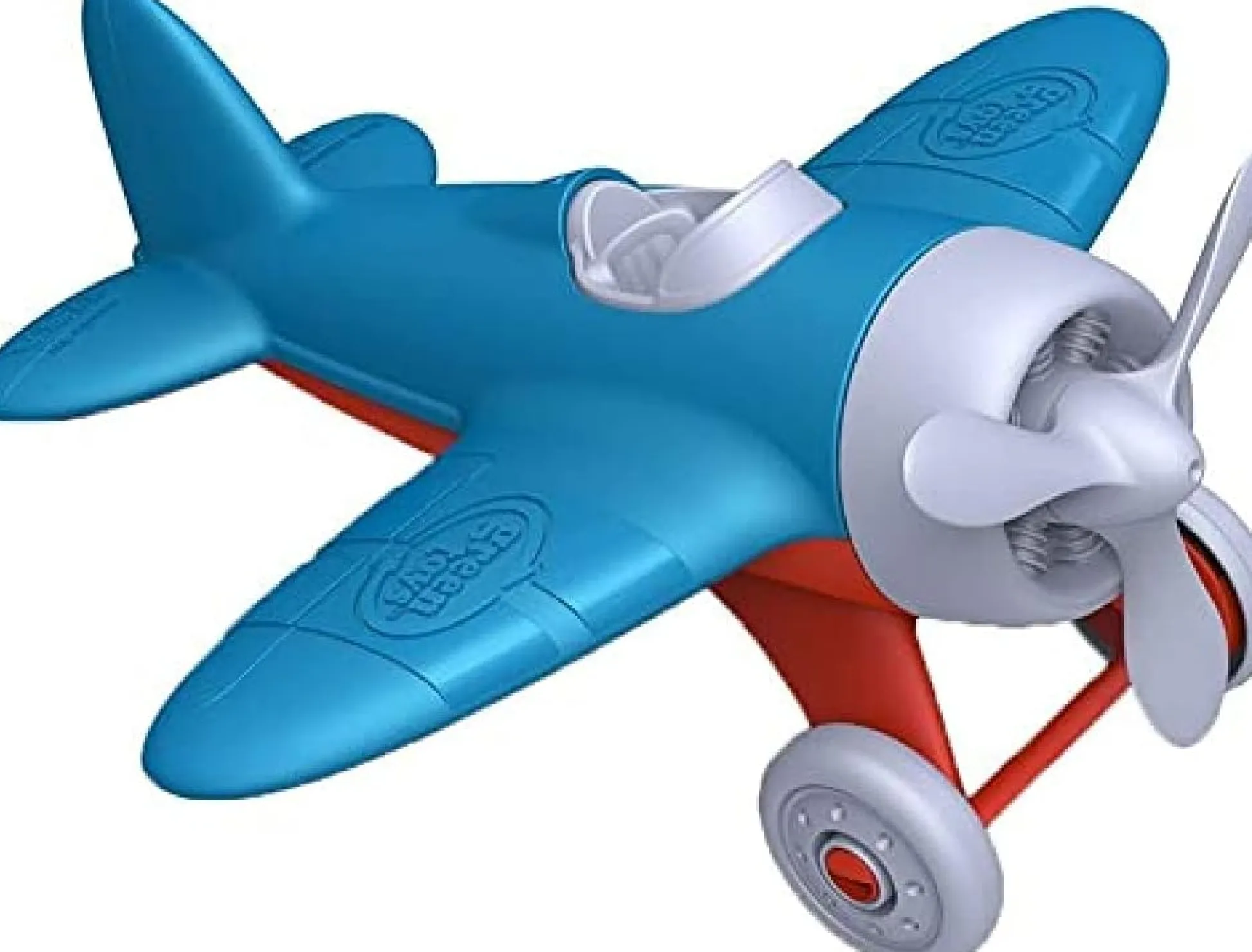 The Distribution Solutions Green Toys Eco-Friendly Preschool Toy Plane - Blue and Red* Preschool Education Toys & Activities|Preschool Vehicles