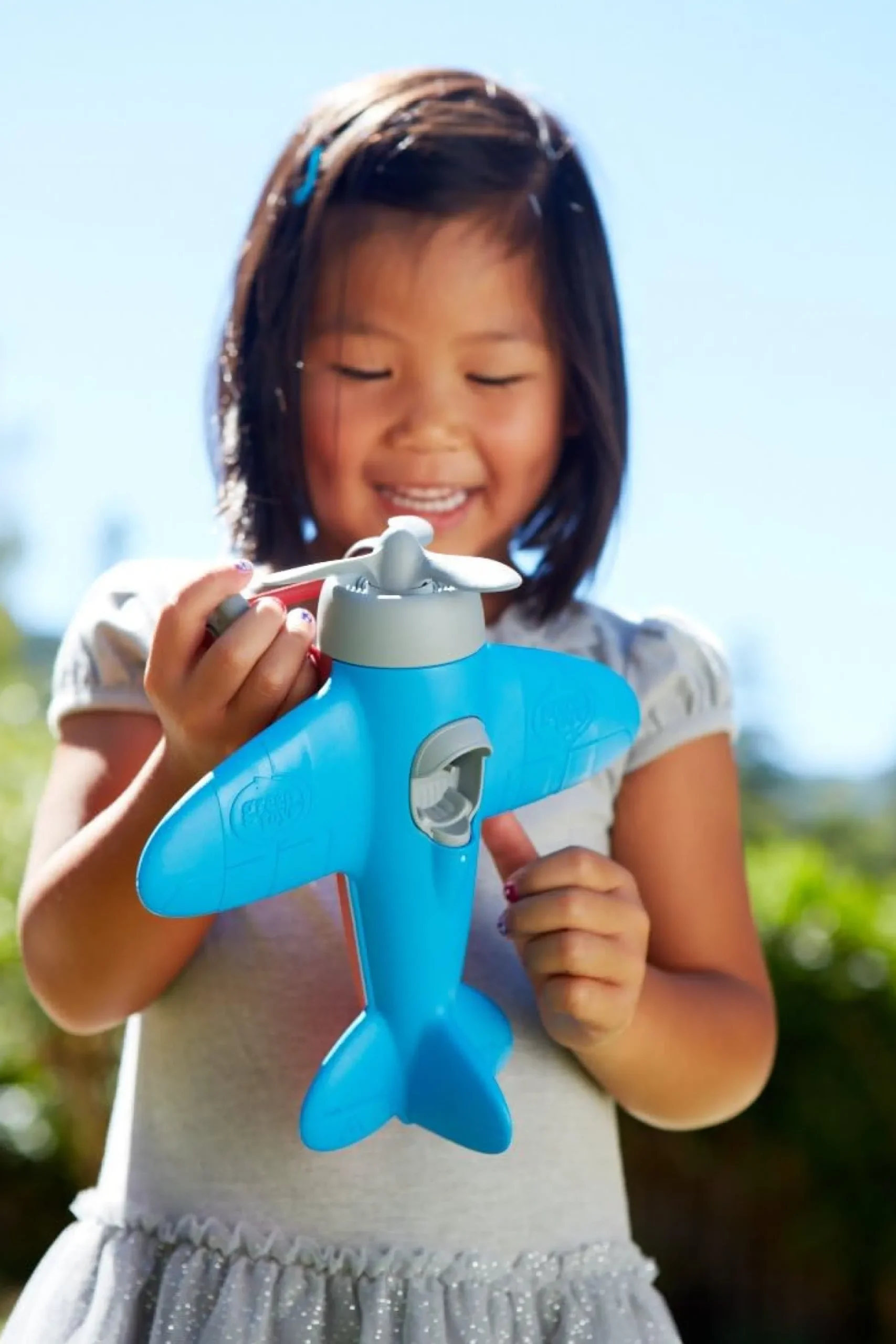 The Distribution Solutions Green Toys Eco-Friendly Preschool Toy Plane - Blue and Red* Preschool Education Toys & Activities|Preschool Vehicles
