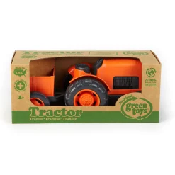 AreYouGame Green Toys Eco-Friendly Tractor with Detachable Cart* Preschool Education Toys & Activities|Preschool Vehicles