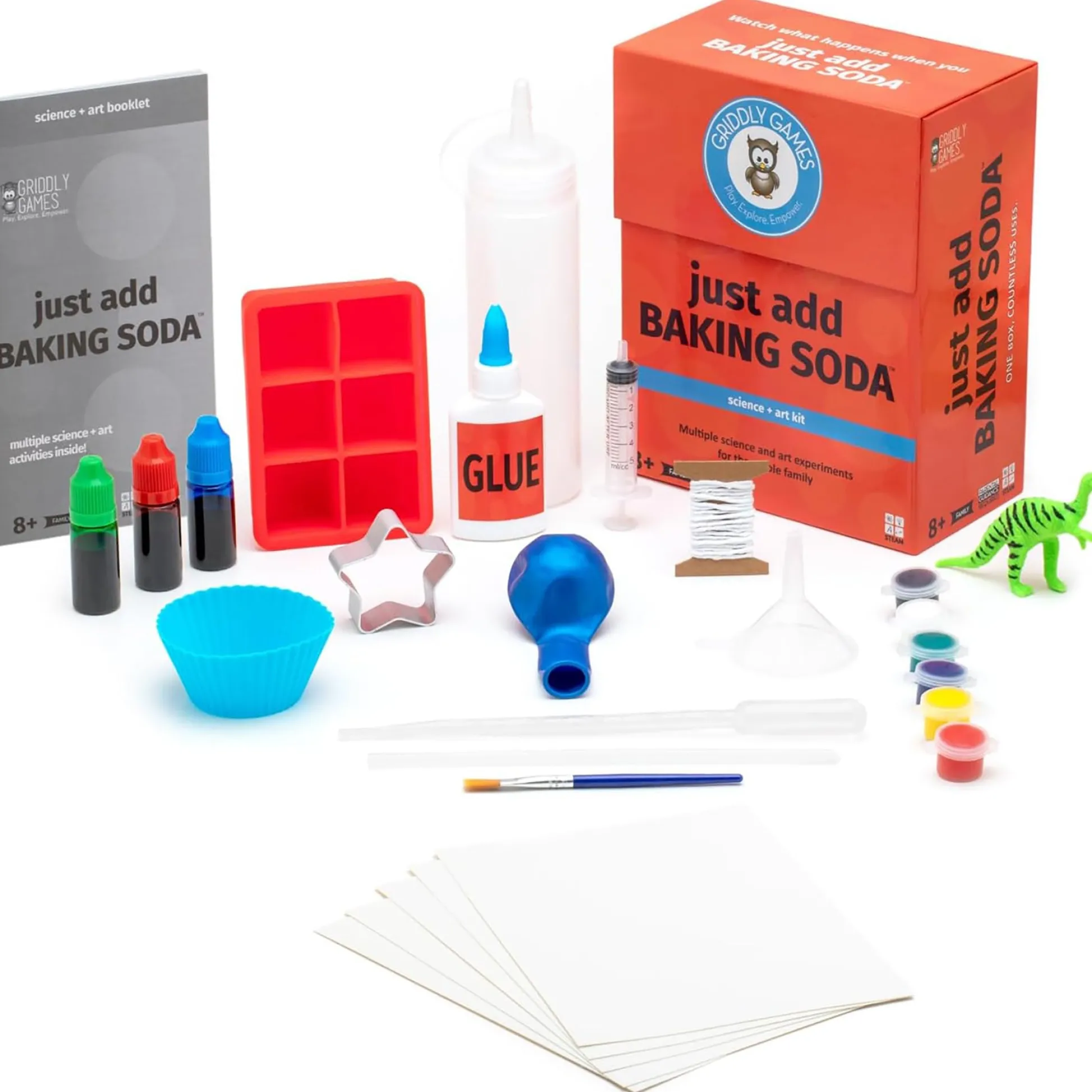 Educators Resource Griddly Games Just Add Baking Soda STEAM Kit* Science Toys