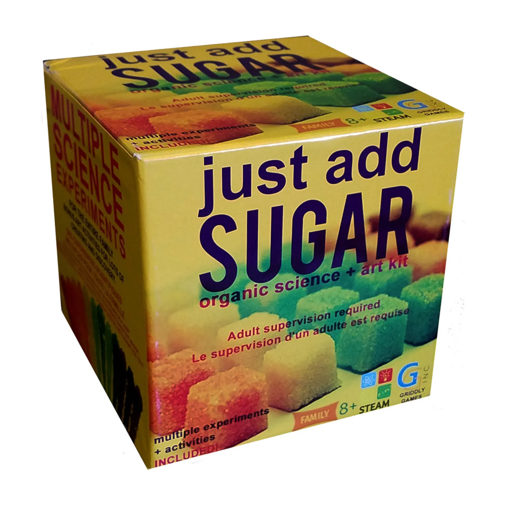 AreYouGame Griddly Games Just Add Sugar Science and Art Kit* Crafts & Activities