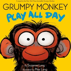 Readerlink Distribution Services Grumpy Monkey Play All Day Hardcover Picture Book - Barnes & Noble Exclusive Edition*Kids Reading, Writing & Speech|Kids Books