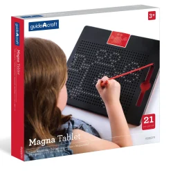 Educators Resource Guidecraft Creative Magna Tablet - Magnetic Drawing Board with Design Cards* Drawing, Color & Painting