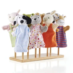 Educators Resource Guidecraft Hardwood Puppet Stand – Puppet Showcase* Puppets & Puppet Theaters|Dress Up