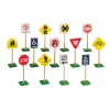 Educators Resource Guidecraft Traffic Adventure - 7" Wooden Block Play Traffic Signs - 13 Piece Set* Preschool Building Sets & Blocks|Social & Emotional Skills