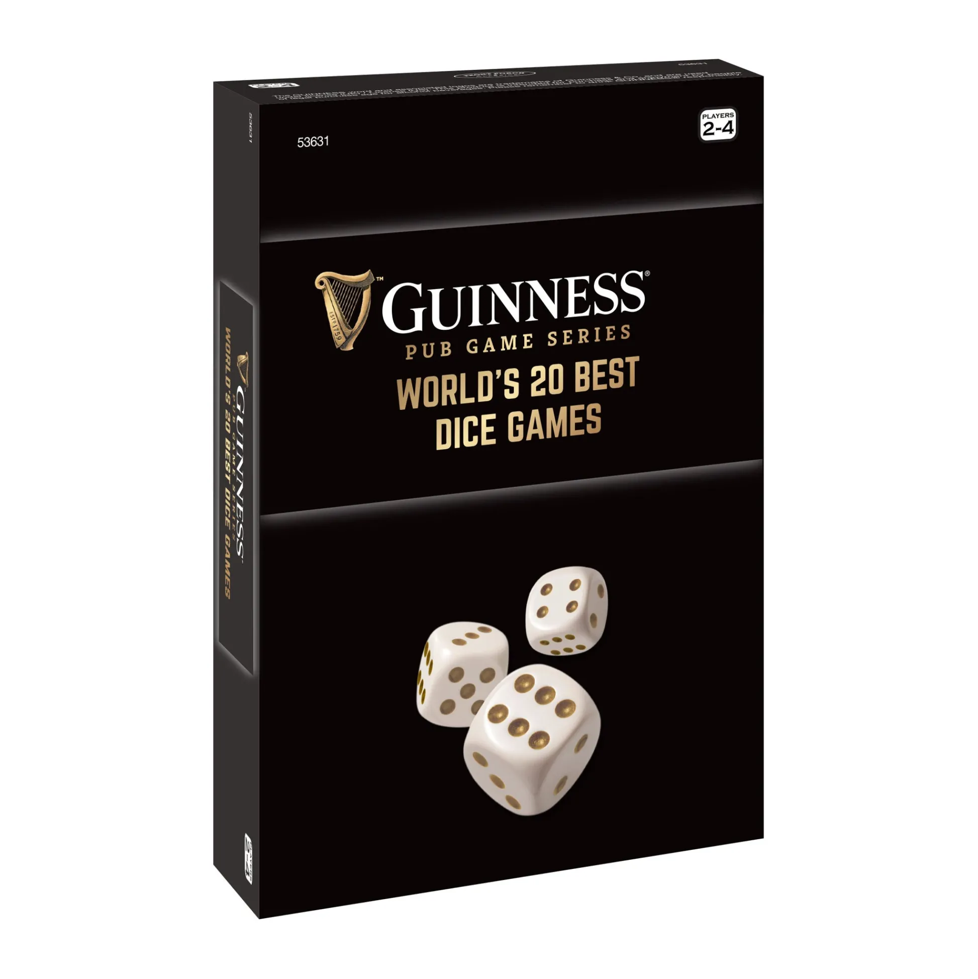 AreYouGame Guinness World's 20 Best Dice Games - Pub Game Series* Dice, Roll & Write Games