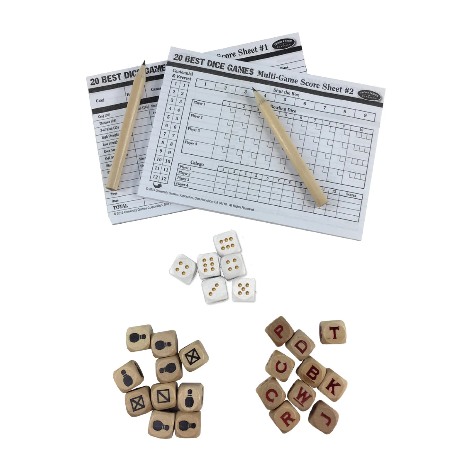 AreYouGame Guinness World's 20 Best Dice Games - Pub Game Series* Dice, Roll & Write Games